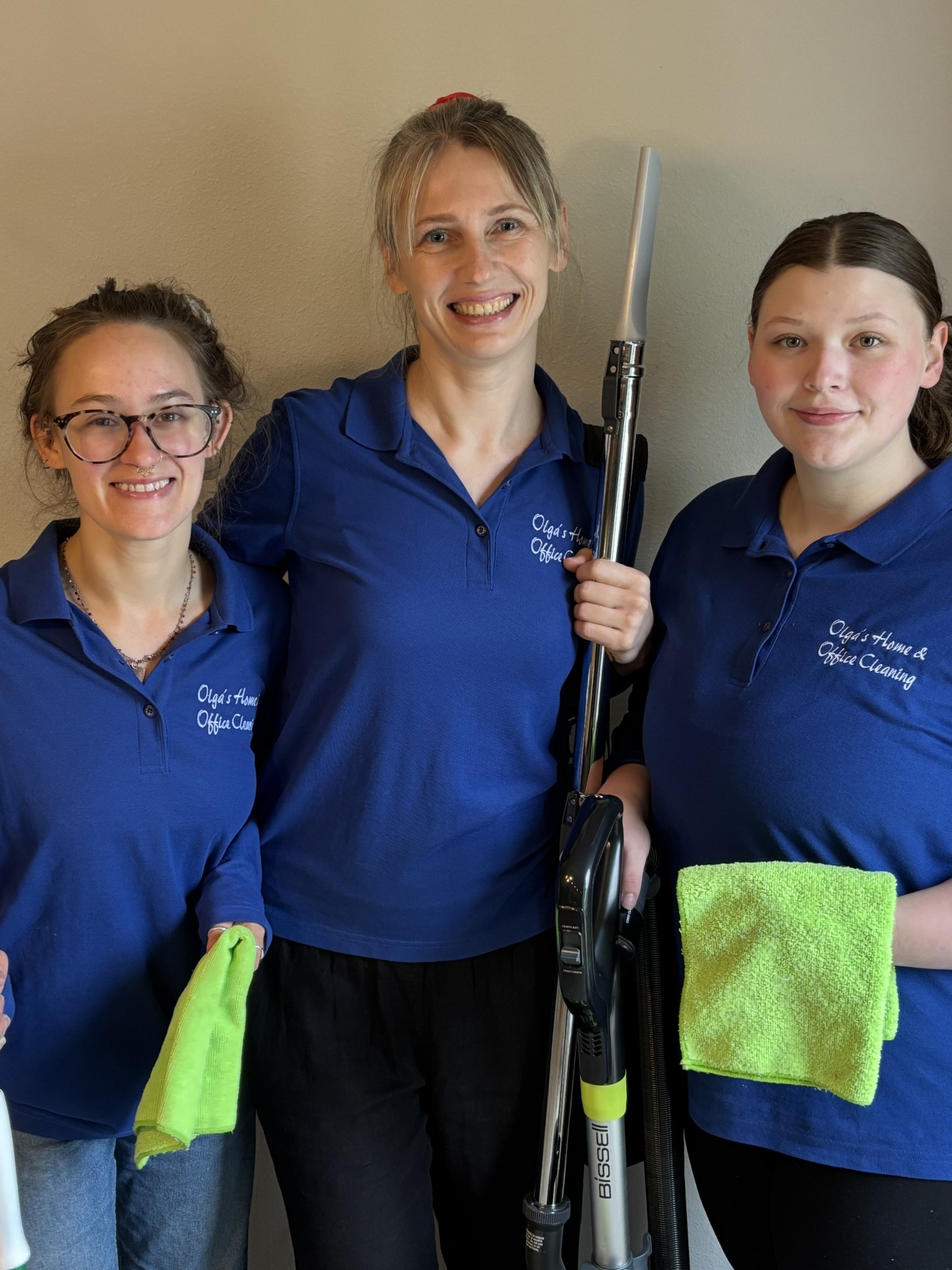 Olga's cleaning team